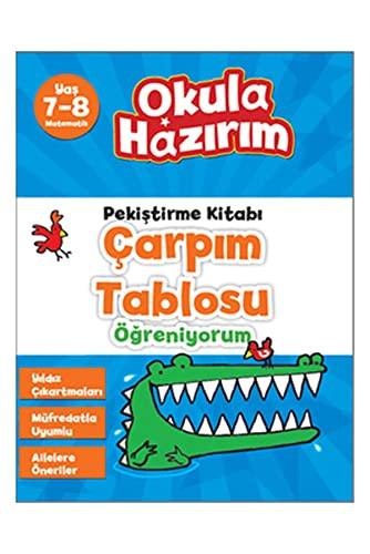 Pekiştirme Kitabı Çaprım Tablosu Öğreniyorum: 100'den Fazla Yıldız Çıkartması