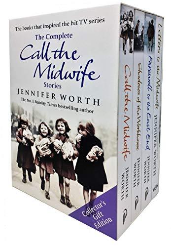 Jennifer Worth Collection 4 Books Set (Farewell To The East End: The Last Day...