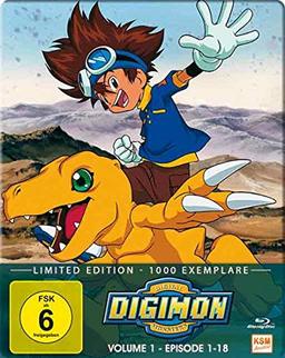 Digimon Adventure - Staffel 1, Volume 1: Episode 01-18 [Blu-ray]