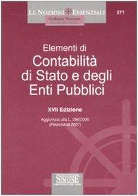 Elementi di contabilità di Stato e degli enti pubblici (Il timone)