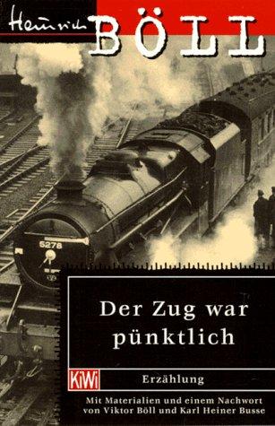 Der Zug war pünktlich.