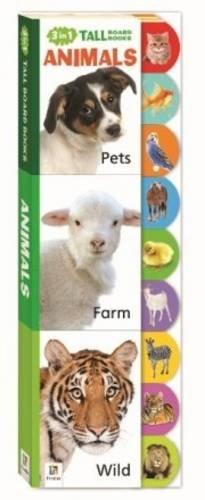 Animals 3 in 1 Tall Board Books