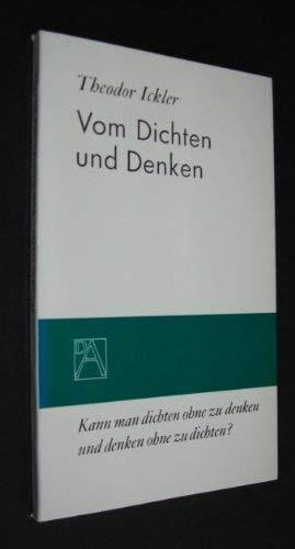 Vom Dichten und Denken