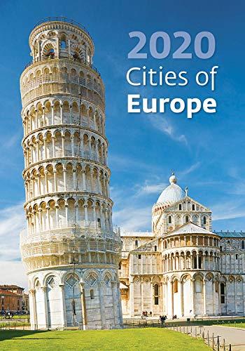 Cities of Europe Calendar - Calendars 2019 - 2020 Wall Calendar - Photo Calendar - 12 Month Calendar by Helma (Multilingual Edition)