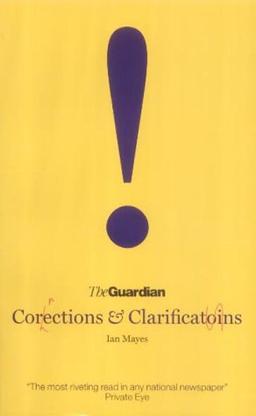 Corrections and Clarifications