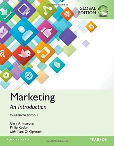 Marketing: An Introduction