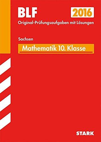 Besondere Leistungsfeststellung Gymnasium Mathematik 10. Klasse Sachsen