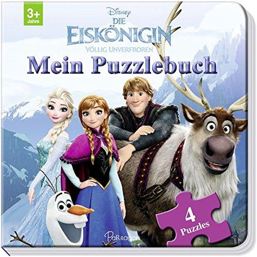 Disney Die Eiskönigin: Mein Puzzlebuch: Mit 4 Puzzles zu je 12 Teilen