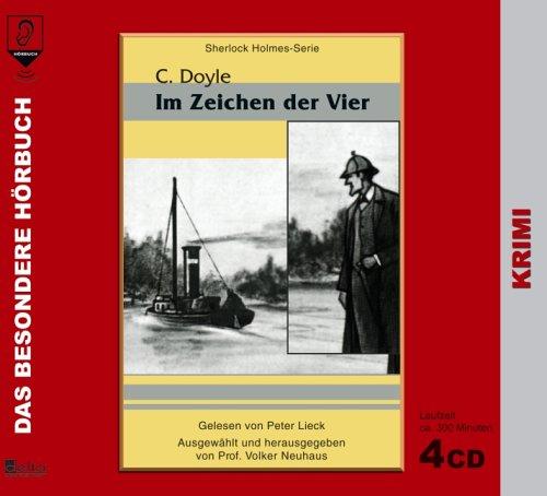 Sherlock Holmes, Im Zeichen der Vier, 4 Audio-CDs