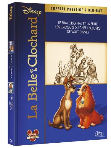 Coffret la belle et le clochard 1 et 2 [Blu-ray] [FR Import]