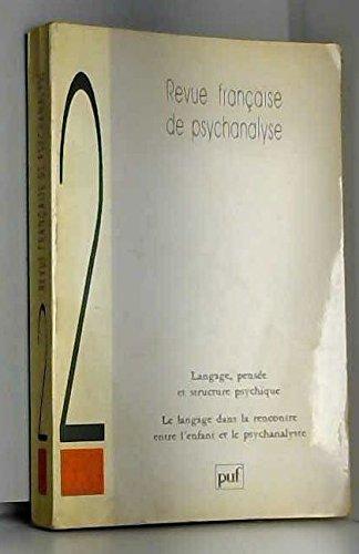 Revue française de psychanalyse, n° 52-2