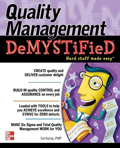 Quality Management Demystified