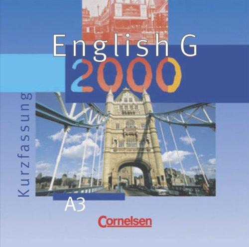 English G 2000, Ausgabe A, Zu Band 3 1 CD-Audio zum Schülerbuch (Kurzfassung)