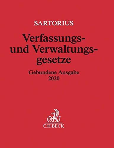 Verfassungs- und Verwaltungsgesetze: Gebundene Ausgabe 2020 - Rechtsstand: 10. Januar 2020