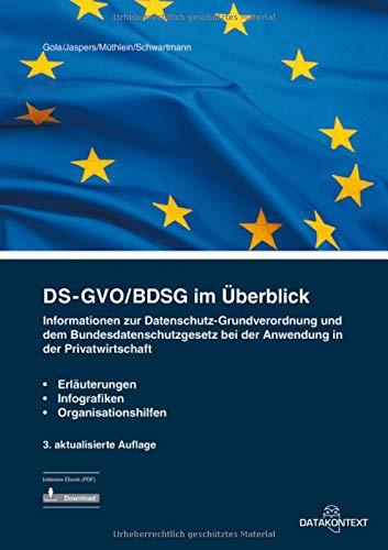 Datenschutz-Grundverordnung im Überblick: Informationen zur DS-GVO bei der Anwendung in der Privatwirtschaft Erläuterungen, Infografiken und Organisationshilfen