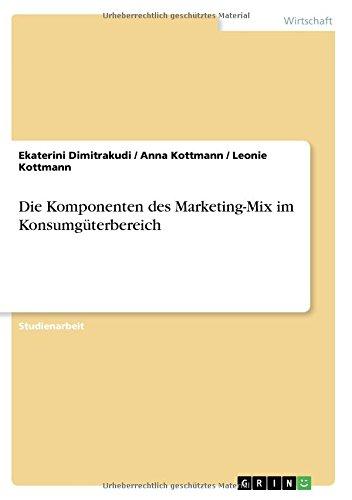 Die Komponenten des Marketing-Mix im Konsumgüterbereich