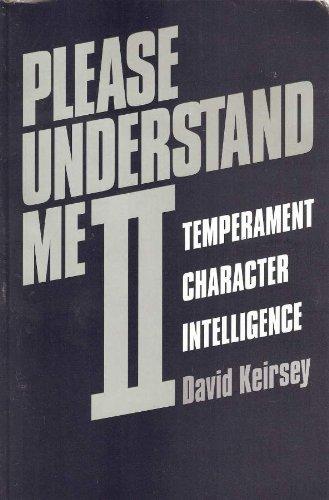 Please Understand Me II: Temperament, Character, Intelligence: 2