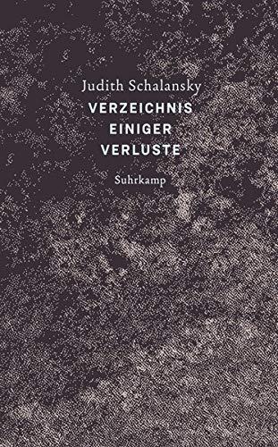 Verzeichnis einiger Verluste (suhrkamp taschenbuch)