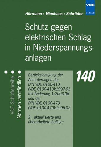 Schutz gegen elektrischen Schlag in Niederspannungsanlagen