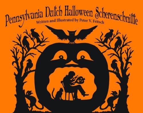 Pennsylvania Dutch Halloween Scherenschnitte