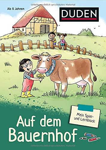 Mein Spiel- und Lernblock 2 - Auf dem Bauernhof: Verbinden, Vergleichen, Zuordnen