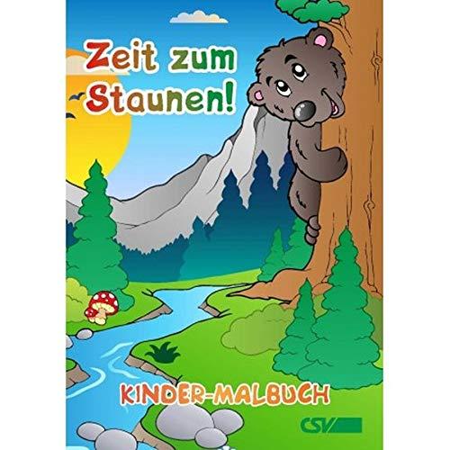 Zeit zum Staunen!: Kinder-Malbuch