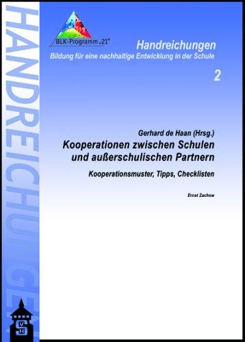 Kooperationen zwischen Schulen und ausserschulischen Partnern: Eine Handreichung