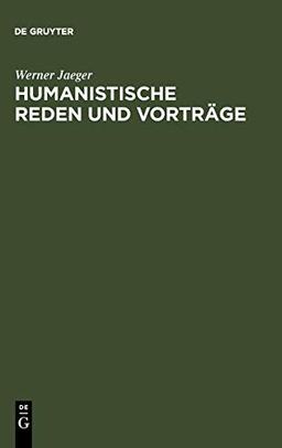 Humanistische Reden und Vorträge