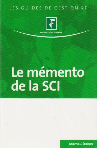 Le mémento de la SCI