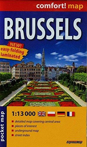 Brussels 1 : 13 000: ExpressMap (City Plan Pockets)