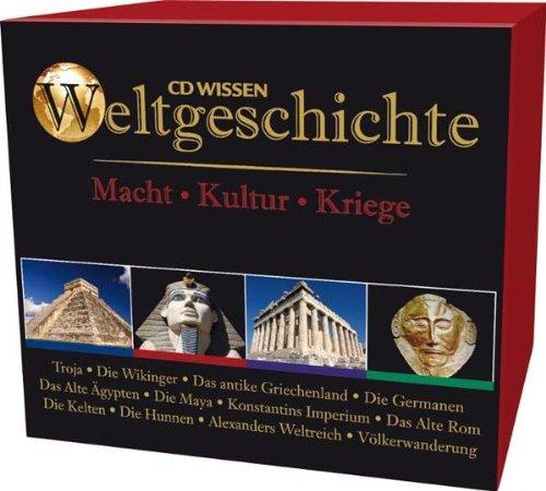 CD WISSEN - Weltgeschichte - Macht, Kultur, Kriege, 4 CDs