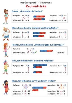 Das Übungsheft Mathematik 1 – Poster (Übungsheft Mathematik 1 neu)