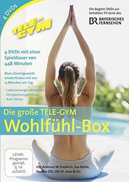 Tele-Gym - Die große TELE-GYM Wohlfühl-Box [4 DVDs]