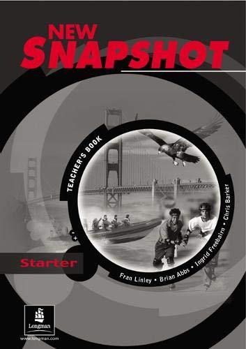 Snapshot Starter Teacher's Book New Edition