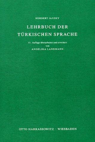 Lehrbuch der türkischen Sprache