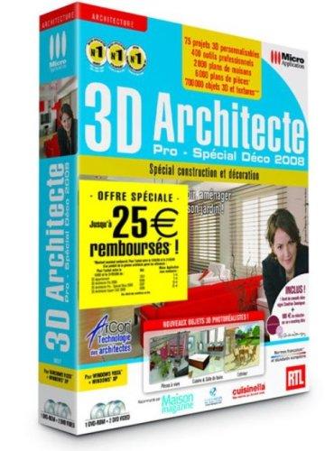 3D Architecte Pro Déco 2008 : spécial construction et décoration