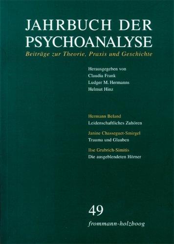 Jahrbuch der Psychoanalyse / Band 49