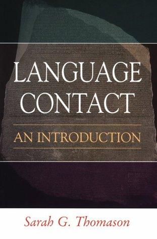 Language Contact: An Introduction