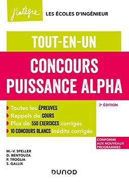 Concours Puissance Alpha : tout-en-un : conforme aux nouveaux programmes