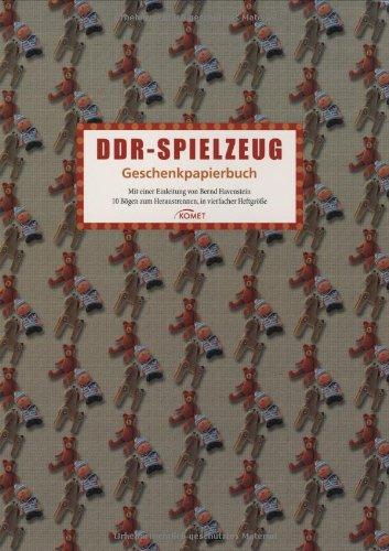 DDR-Spielzeug: Geschenkpapierbuch