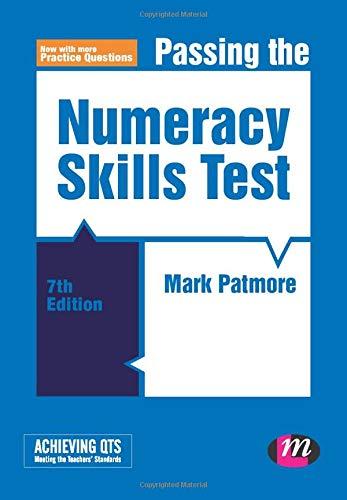 Passing the Numeracy Skills Test (Achieving Qts)