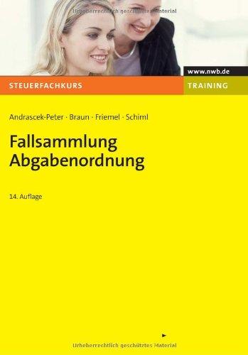 Fallsammlung Abgabenordnung