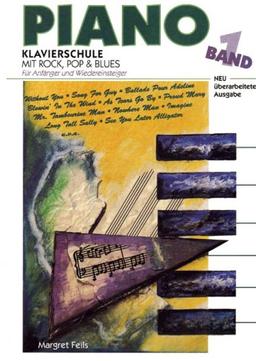 Piano, Bd.1, Klavierschule mit Rock, Pop und Blues