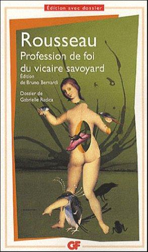 Profession de foi du vicaire savoyard