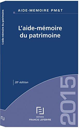 L'aide-mémoire du patrimoine