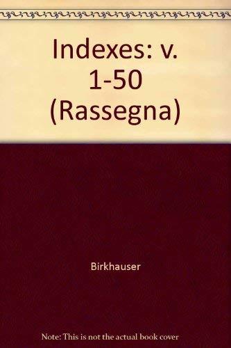 Rassegna 50: Indexes 1-50