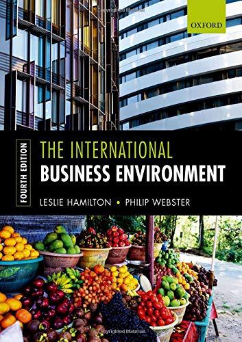 The International Business Environment