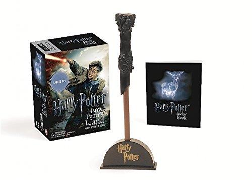 Harry Potter Wizards Wand with Sticker Book: Lights Up! (Miniature Editions)