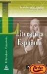 Literatura española, prueba acceso universidad mayores de 25 años. Prueba específica