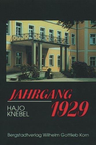 Jahrgang 1929: Roman